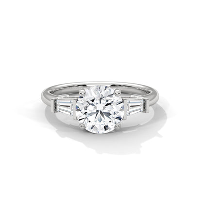 Imperial Grace 1.5CT Round Lab-Grown Diamond Engagement Ring | 2.08 CTW