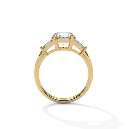Imperial Grace 1.5CT Round Lab-Grown Diamond Engagement Ring | 2.08 CTW
