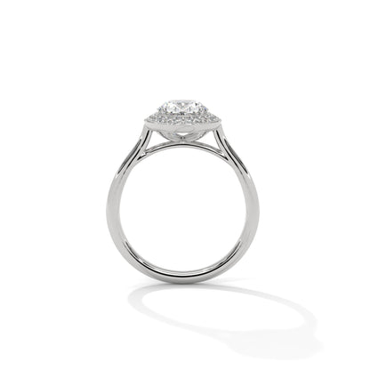 Halo Enchantment 1.5CT Oval Lab-Grown Diamond Engagement Ring | 1.68 CTW