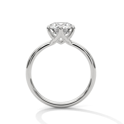 Viora 1.5 ct Cushion Lab-Grown Diamond Solitaire Engagement Ring