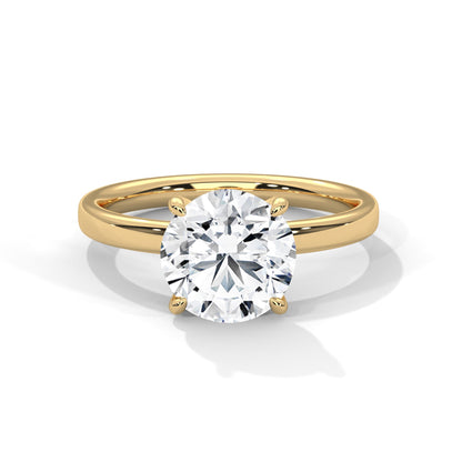 Vesper 1.5ct Round Lab-Grown Diamond Solitaire Engagement Ring