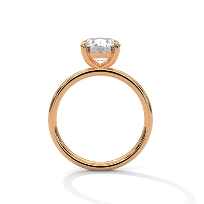 Classic Elegance 2 CT Round-Cut Diamond Solitaire Ring | 14K & 18K Gold
