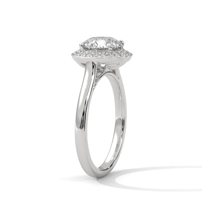 Ethereal Glow 2CT Round Lab-Grown Diamond Engagement Ring | 2.21 CTW