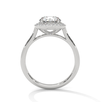 Ethereal Glow 2CT Round Lab-Grown Diamond Engagement Ring | 2.21 CTW