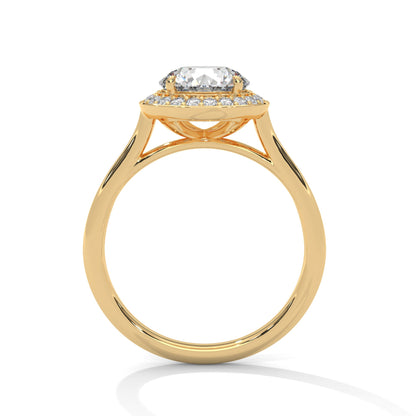 Ethereal Glow 2CT Round Lab-Grown Diamond Engagement Ring | 2.21 CTW