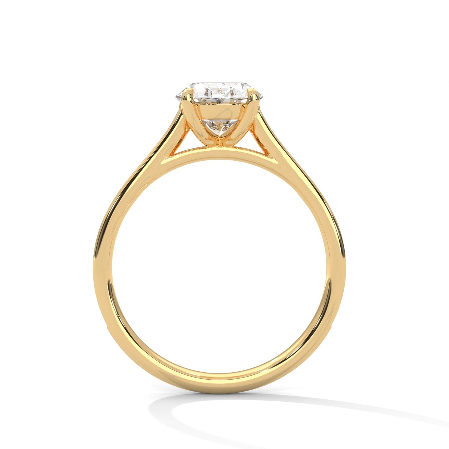 Radiance 1.5CT Oval Lab-Grown Diamond Engagement Ring | 1.67 CTW