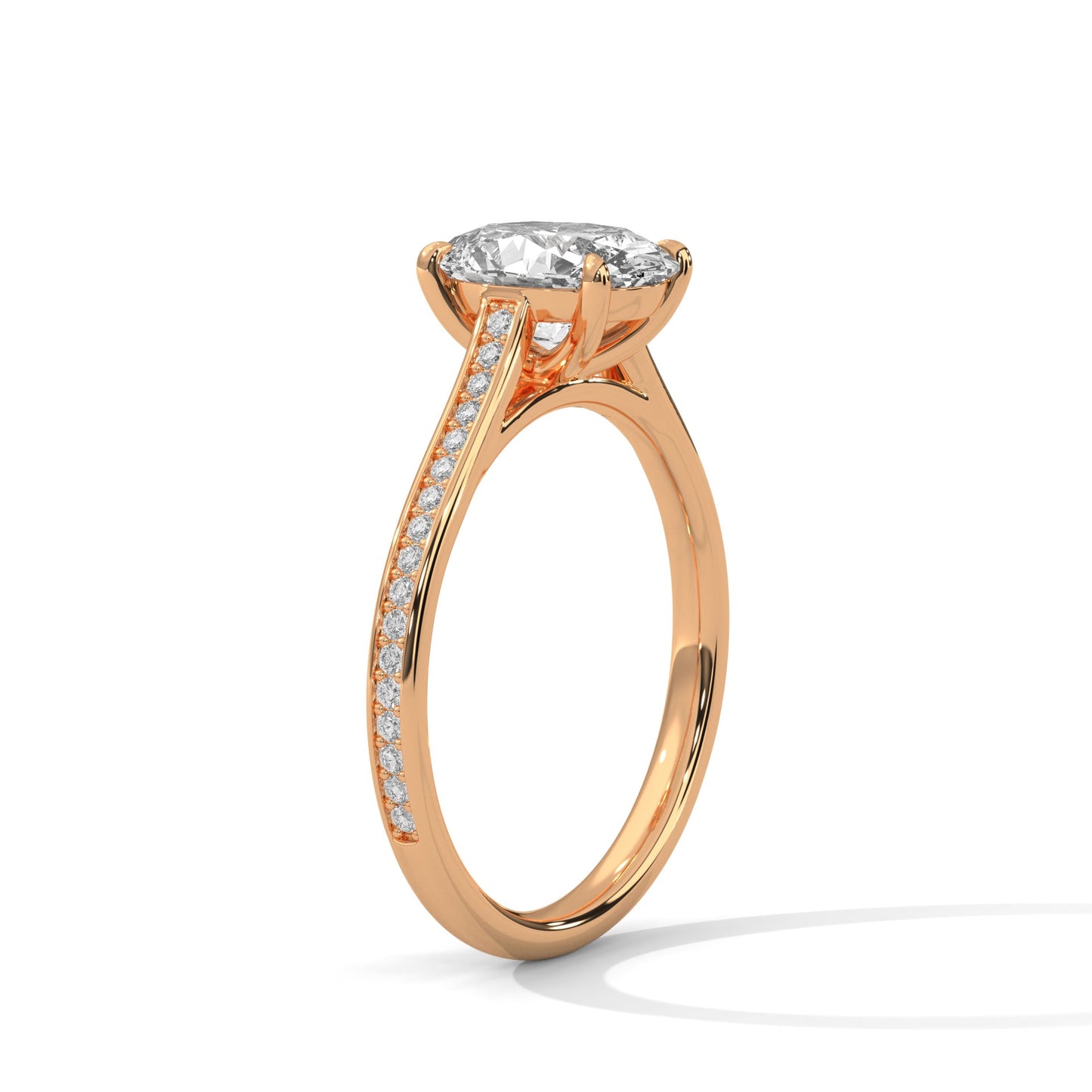Radiance 1.5CT Oval Lab-Grown Diamond Engagement Ring | 1.67 CTW