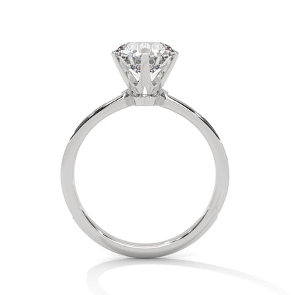 Felicity 1.5ct Round Lab-Grown Diamond Pave Engagement Ring | 1.74 CTW