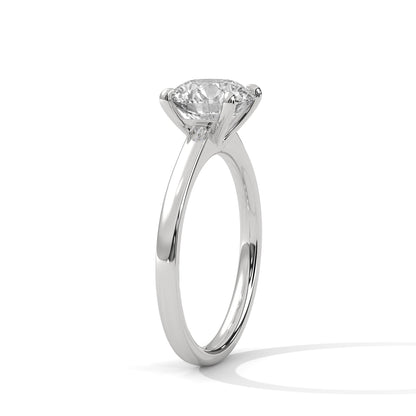 Timeless Glow 1 CT Round-Cut Lab Grown Diamond Solitaire Ring | E VS1