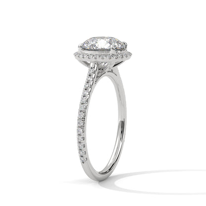 Brilliance 3CT Round Lab-Grown Diamond Engagement Ring | 3.34 CTW