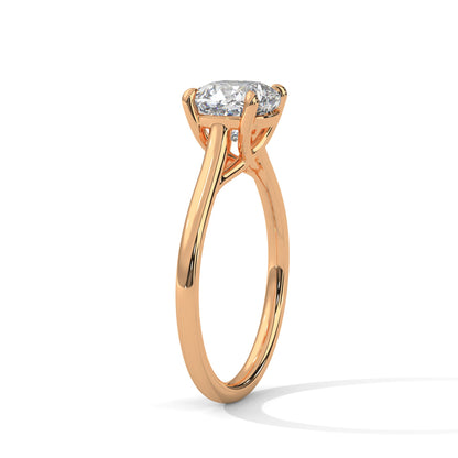 Mira 1.5ct Cushion Lab-Grown Diamond Solitaire Engagement Ring