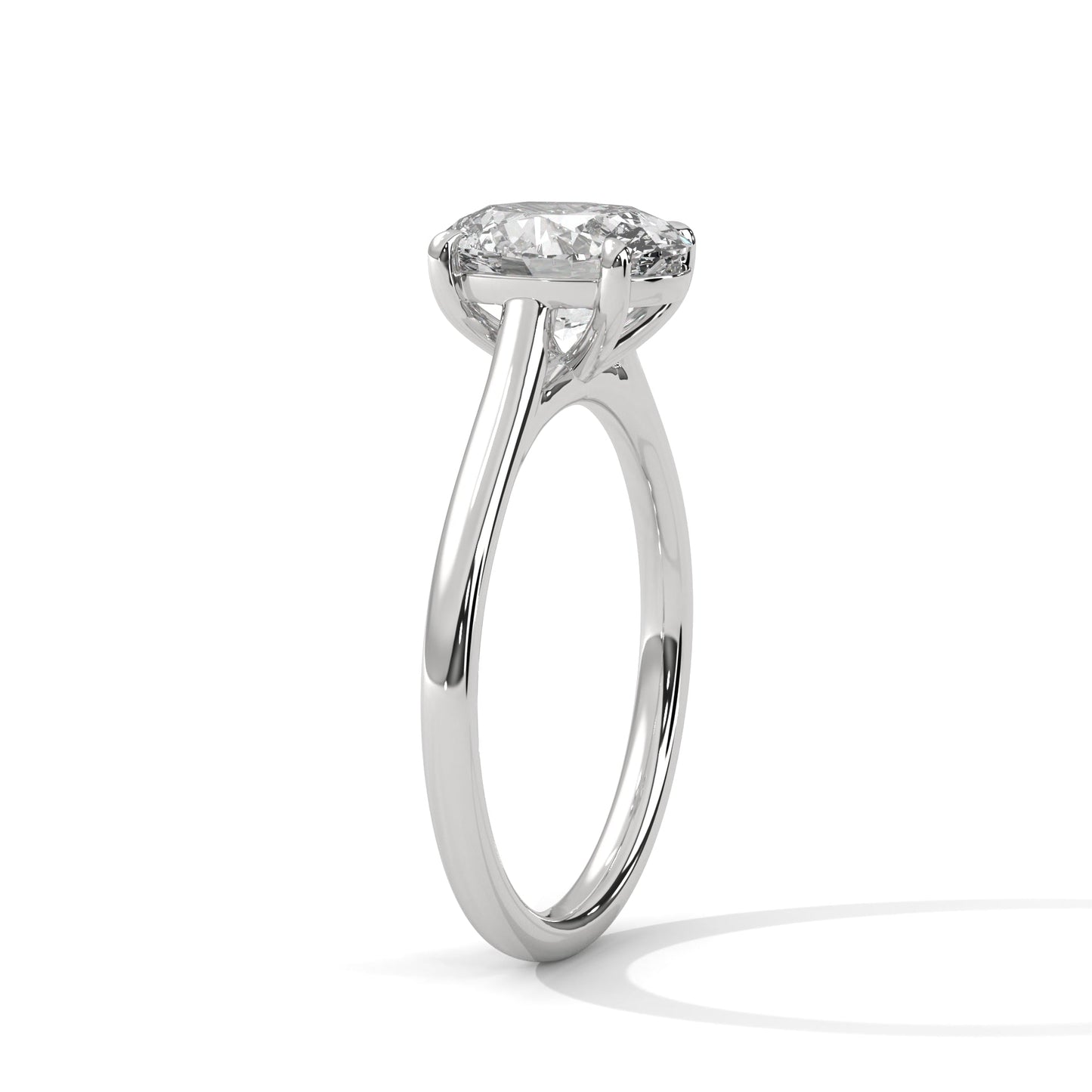Timeless Glow 1.5CT Oval Lab-Grown Diamond Engagement Ring