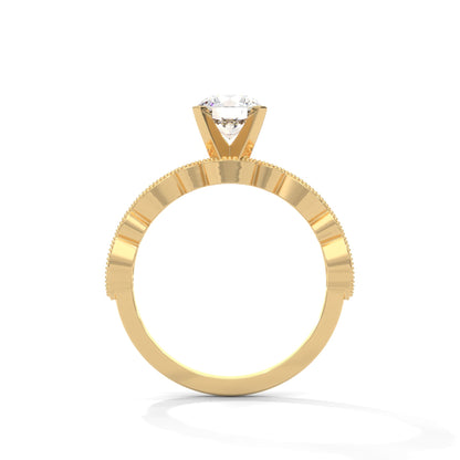 The Opulent Pave Twirl 1.66 CTW Round-Cut Diamond Ladies' Ring | E VS1
