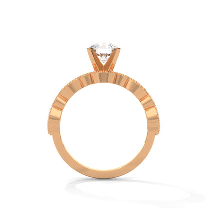 The Opulent Pave Twirl 1.66 CTW Round-Cut Diamond Ladies' Ring | E VS1