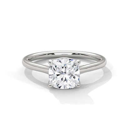 Mira 1.5ct Cushion Lab-Grown Diamond Solitaire Engagement Ring