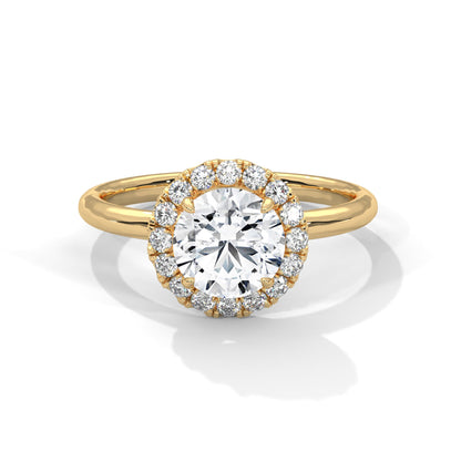 Lab-Created 3 CT Classic Round-Cut Lab Grown Diamond Ring | 3.19 CTW