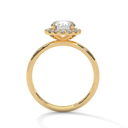 Lab-Created 3 CT Classic Round-Cut Lab Grown Diamond Ring | 3.19 CTW