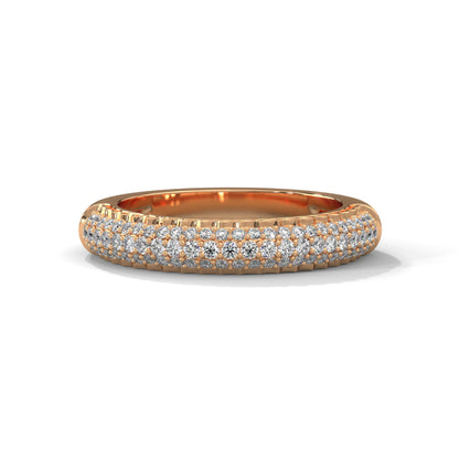 The Gleaming Band 0.45 CTW Round-Cut Diamond Ladies' Ring | 14K/18K Gold