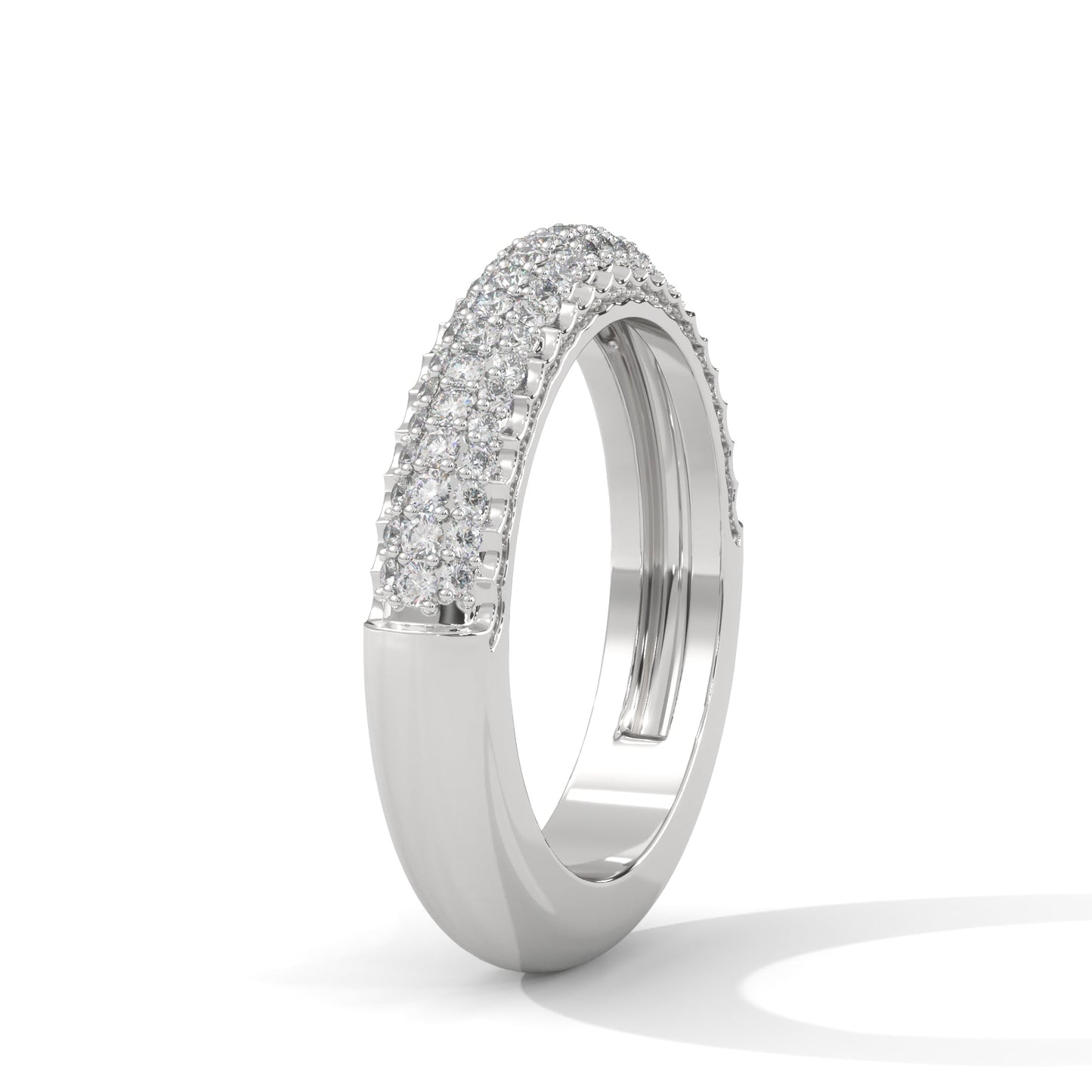 The Gleaming Band 0.45 CTW Round-Cut Diamond Ladies' Ring | 14K/18K Gold