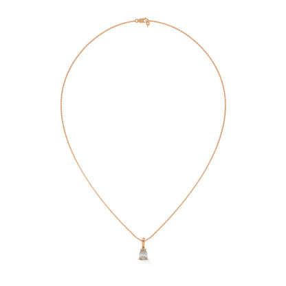 Elysian Drop Pear-Cut Diamond Pendant Necklace 0.75ct | 14K Gold |16”&18” Chain