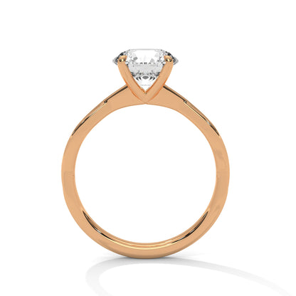 Alina 1ct Round Lab-Grown Diamond Solitaire Engagement Ring