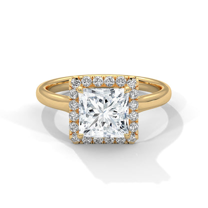Eternal Halo 1 CTW Princess-Cut Lab Grown Diamond Ring | 1.20 CTW
