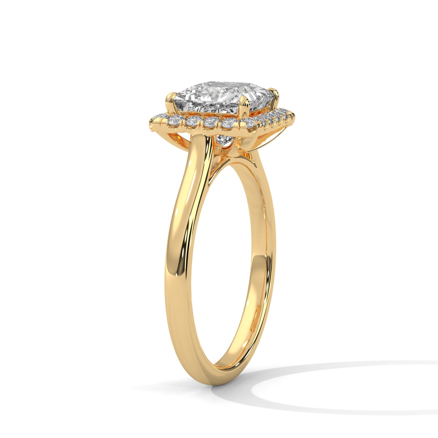Eternal Halo 1 CTW Princess-Cut Lab Grown Diamond Ring | 1.20 CTW