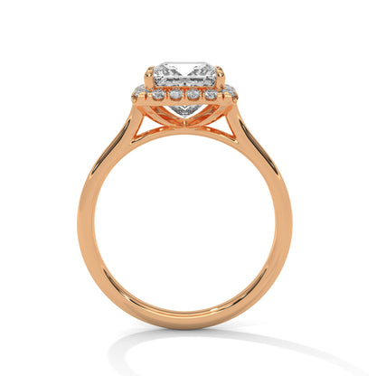 Eternal Halo 1 CTW Princess-Cut Lab Grown Diamond Ring | 1.20 CTW
