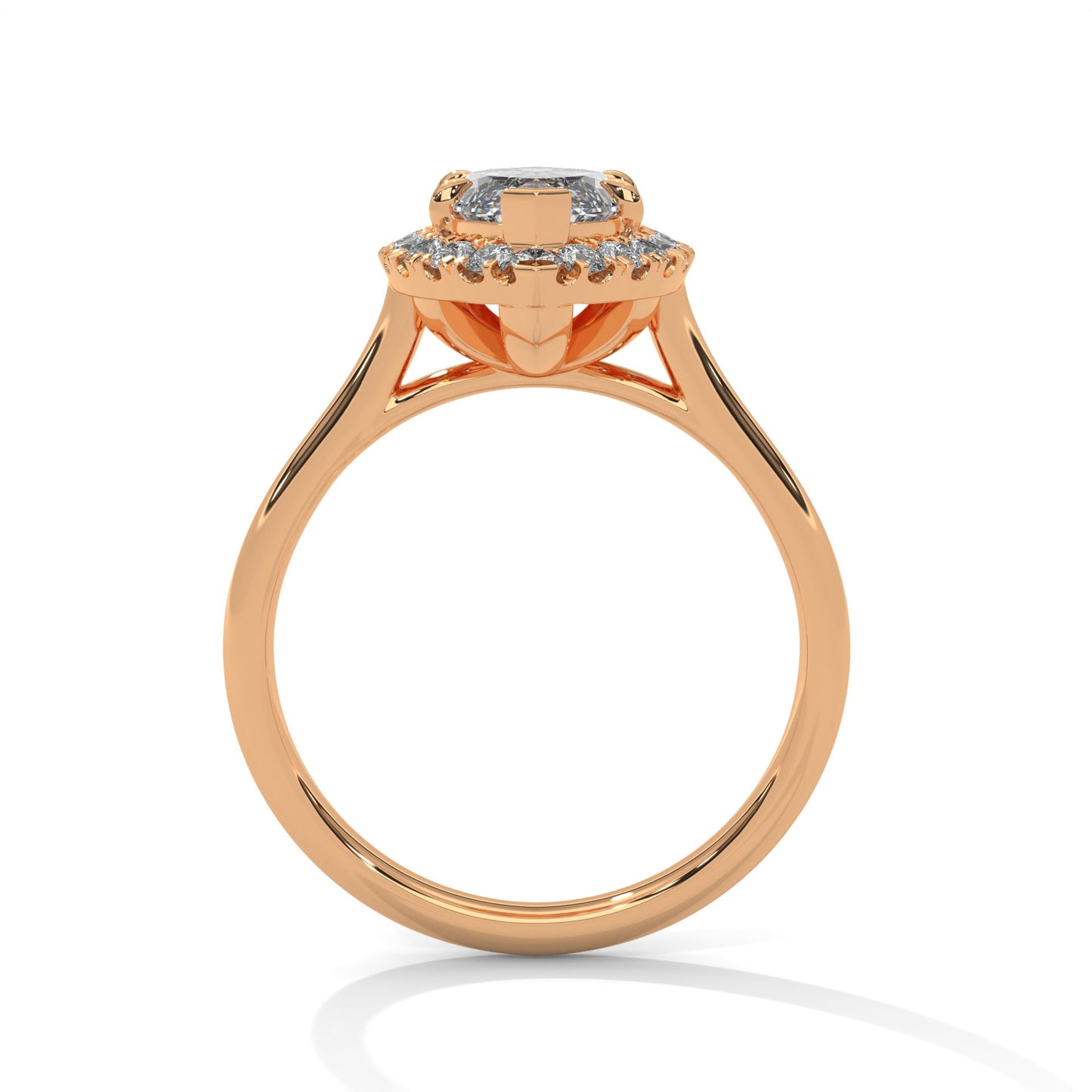 marquise-Cut Engagement Ring with 1.5ct Lab-Grown Diamond| 1.86 CTW
