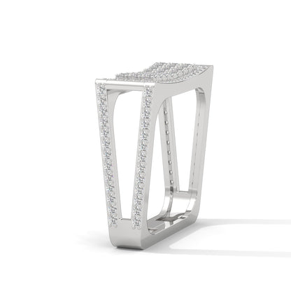 Titan 0.95 CTW Round Lab-Grown Diamond Square Band