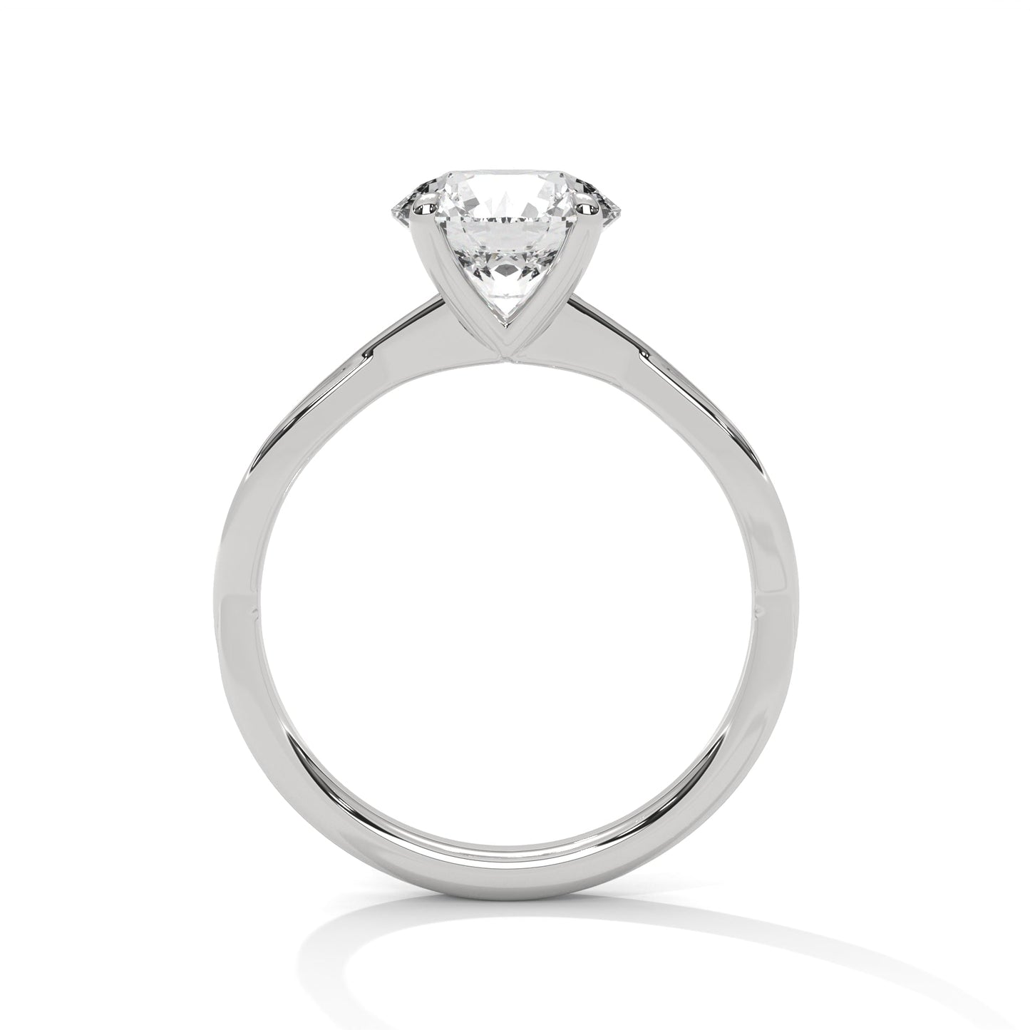 Selene 1.5ct Round Lab-Grown Diamond Solitaire Engagement Ring