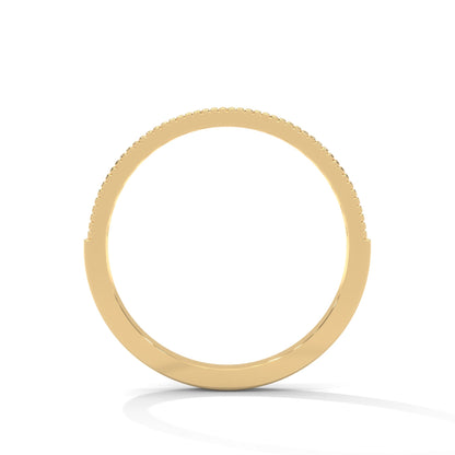 The Radiant Channel 0.31 CTW Round-Cut Diamond Ladies' Ring | 14K/18K Gold