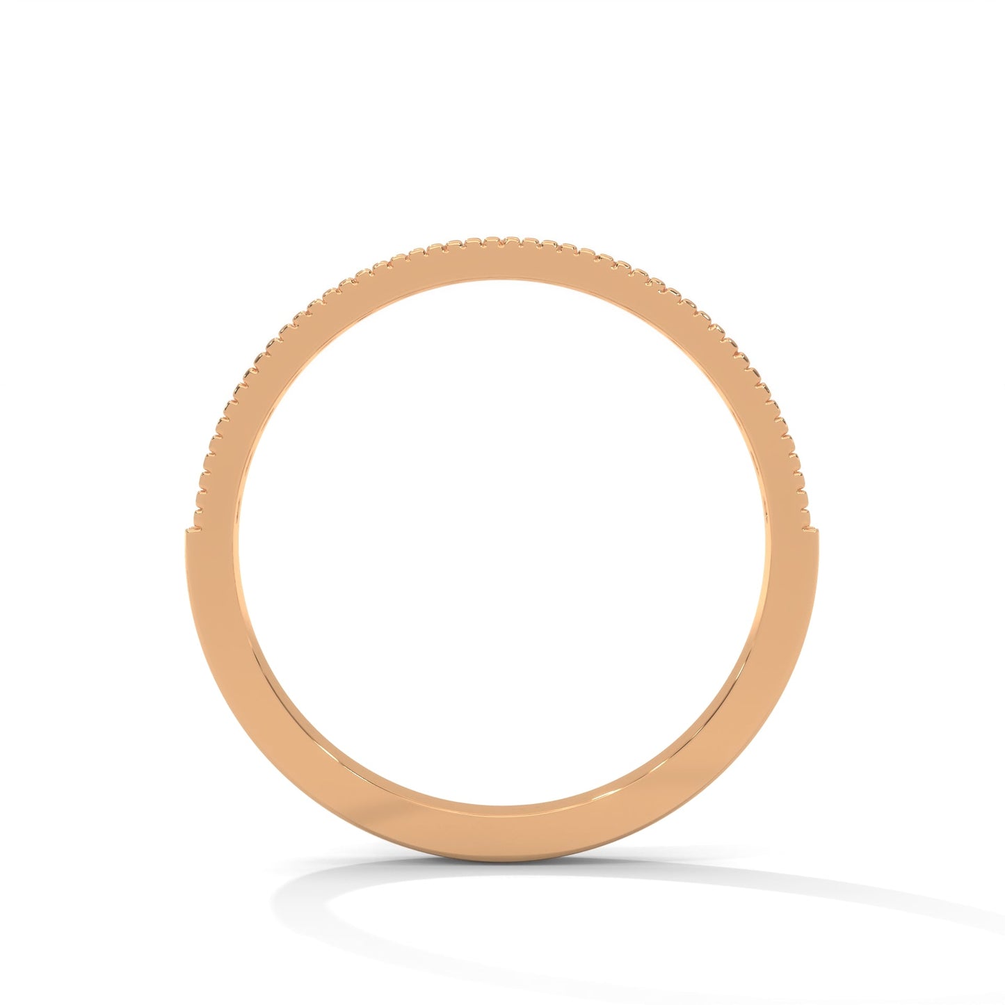 The Radiant Channel 0.31 CTW Round-Cut Diamond Ladies' Ring | 14K/18K Gold