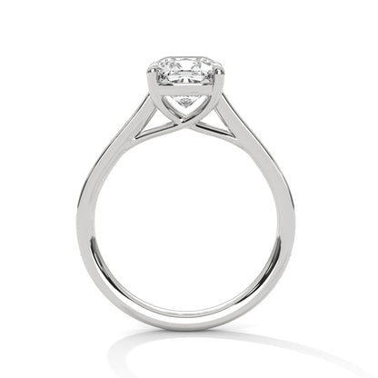 Yelara Glow 3 CT Cushion-Cut Lab Grown Diamond Pave Ring | 3.12 CTW