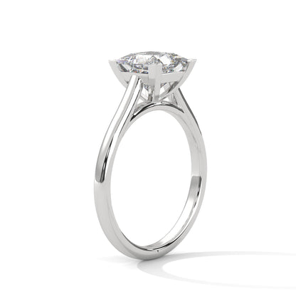 Pure Radiance 1 CT Princess-Cut Lab Grown Diamond Solitaire Ring | E-VS1