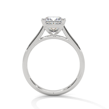 Pure Radiance 1 CT Princess-Cut Lab Grown Diamond Solitaire Ring | E-VS1